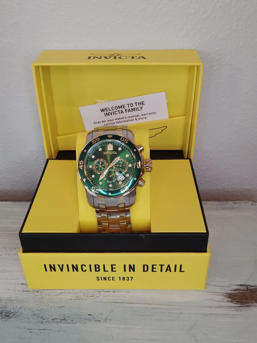 Invicta Pro Diver Scuba Mens Watch 48mm Model 40191